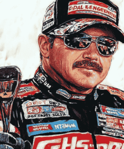 Dale Earnhardt Legendary Race Diamond Painting