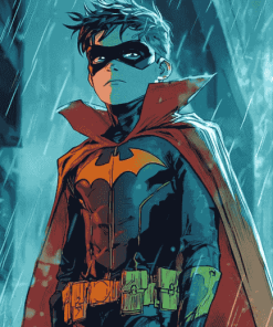 Damian Wayne Cartoon Diamond Painting