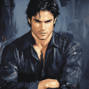 Damon Salvatore Celebrity Diamond Painting