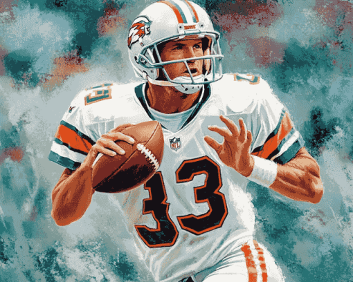 Dan Marino Sports Diamond Painting