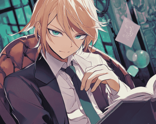 Danganronpa Byakuya Togami Anime Diamond Painting