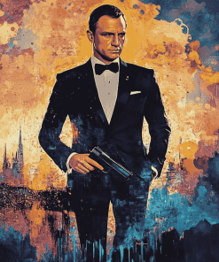 Daniel Craig Skyfall Diamond Painting