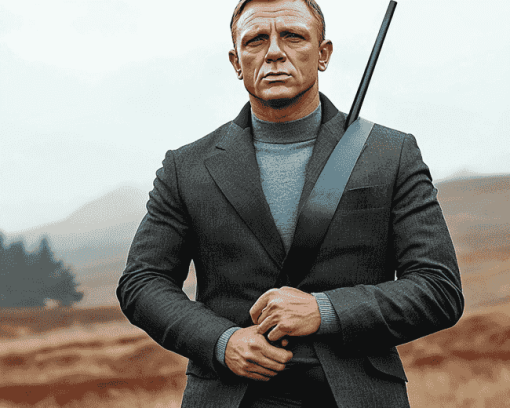 Daniel Craig in Skyfall Diamond Painting