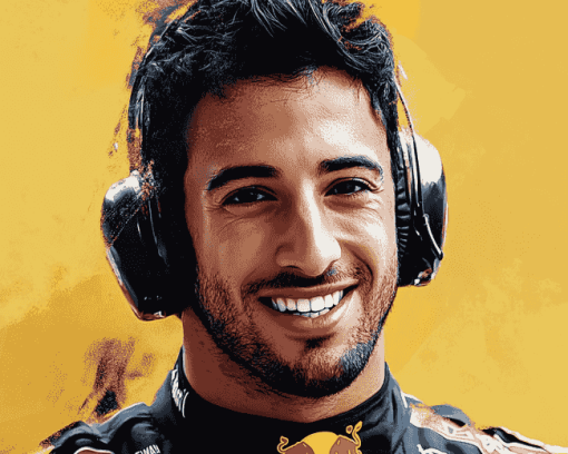 Daniel Ricciardo Racing Diamond Painting