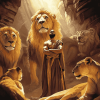 Daniel and the Lions Animation Diamond Painting