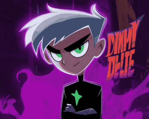 Danny Phantom Cartoon Diamond Painting