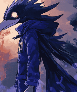 Dark Tokoyami Fumikage Diamond Painting