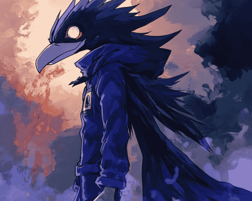 Dark Tokoyami Fumikage Diamond Painting