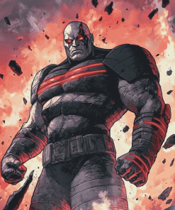 Darkseid Comic Character Diamond Painting