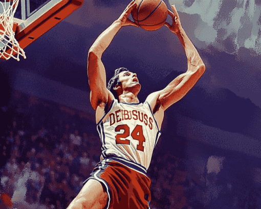 Dave Debusschere Detroit Pistons Diamond Painting