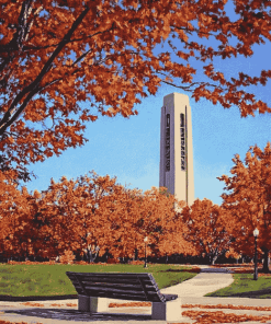 Dayton Carillon Park Tower Diamond Painting