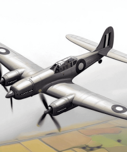 De Havilland Mosquito Aircraft Diamond Painting