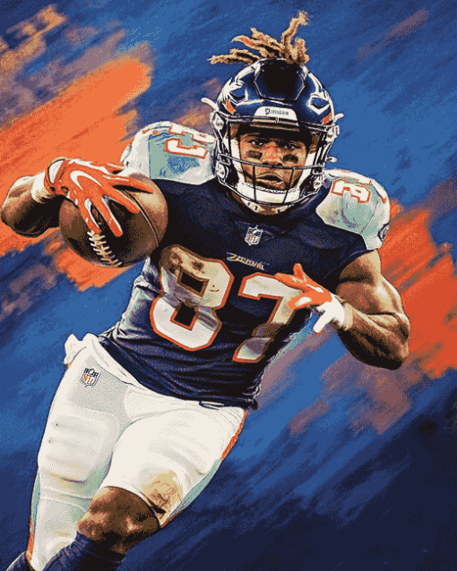 DeKaylin Metcalf Sports Icon Diamond Painting