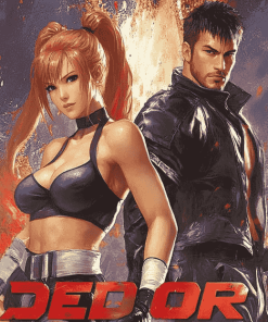 Dead Or Alive Core Fighters Animation Diamond Painting