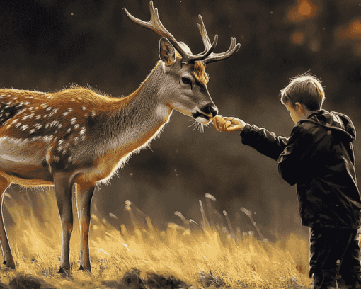 Deer and Elk Diamond Painting