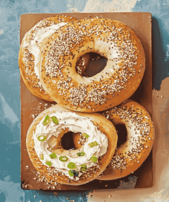 Delicious Bagel Creation Diamond Painting