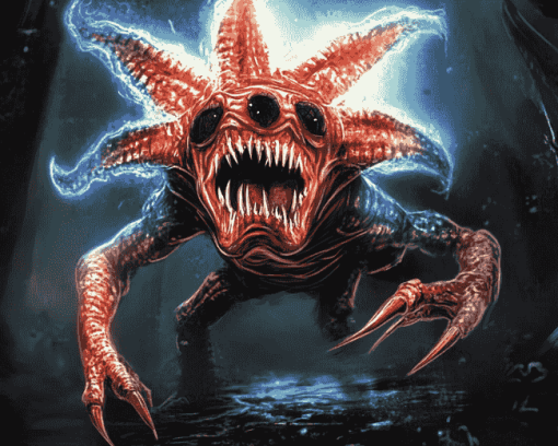 Demogorgon Fantasy Creatures Diamond Painting