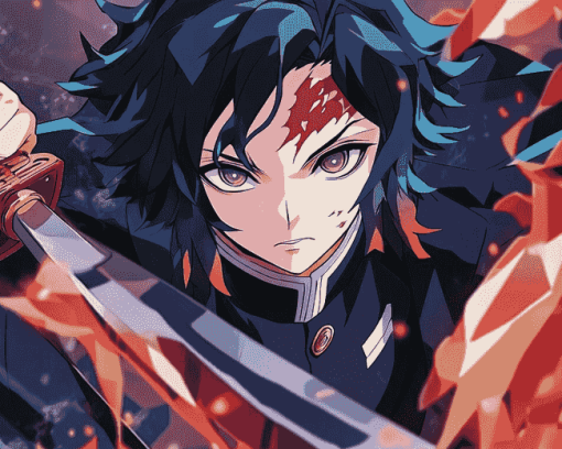 Demon Slayer Anime Diamond Painting