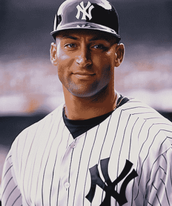 Derek Jeter Baseball Legend Diamond Painting