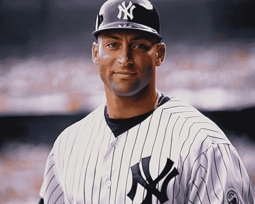 Derek Jeter Baseball Legend Diamond Painting