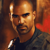 Derek Morgan Celebrity Diamond Painting