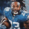 Derrick Henry Famous Football Players Diamond Painting