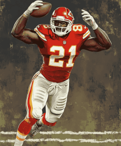 Derrick Thomas American Football Diamond Painting