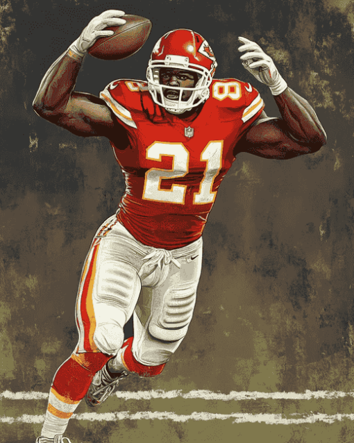 Derrick Thomas American Football Diamond Painting