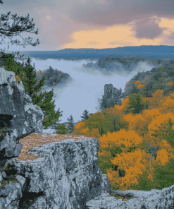 Devils Lake Scenic Views Diamond Painting