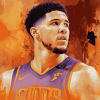 Devin Booker Basketball Star Diamond Painting