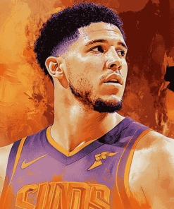 Devin Booker Basketball Star Diamond Painting