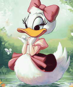 Disney Daisy Duck Diamond Painting