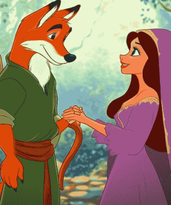 Disney Lady Marian and Robin Hood Diamond Painting