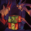 Disney Villains Rubiks Cubes Diamond Painting