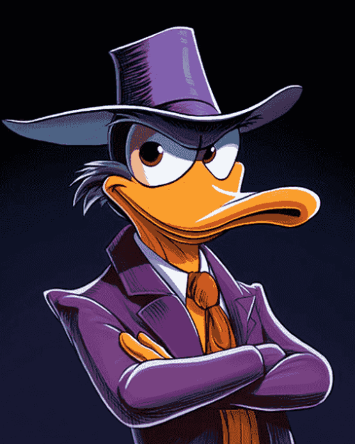 Disney's Darkwing Duck Adventure Diamond Painting