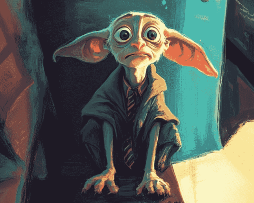 Dobby from Harry Potter Diamond Painting