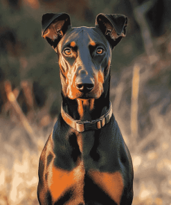 Dobermann Puppy Diamond Painting