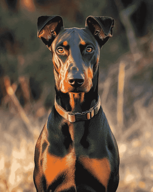 Dobermann Puppy Diamond Painting