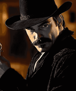 Doc Holliday Gunfighter Diamond Painting