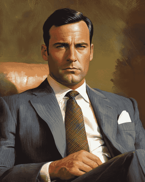 Don Draper Mad Men Series Diamond Painting