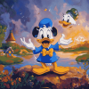 Donald and Daisy Magical Adventure Diamond Painting