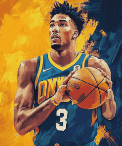 Donovan Mitchell Famous Basketballer Diamond Painting