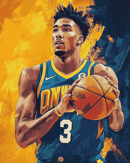 Donovan Mitchell Famous Basketballer Diamond Painting