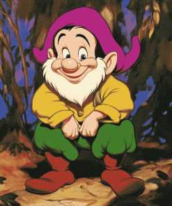 Dopey Dwarf Disney Diamond Painting