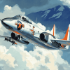 Douglas A4 Skyhawk Jets Diamond Painting