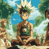 Dr Stone Anime Diamond Painting