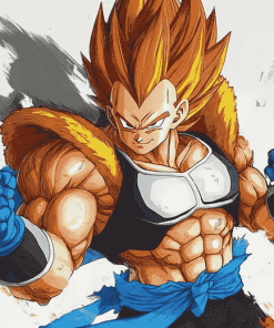 Dragon Ball Gogeta Anime Diamond Painting