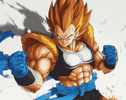 Dragon Ball Gogeta Anime Diamond Painting