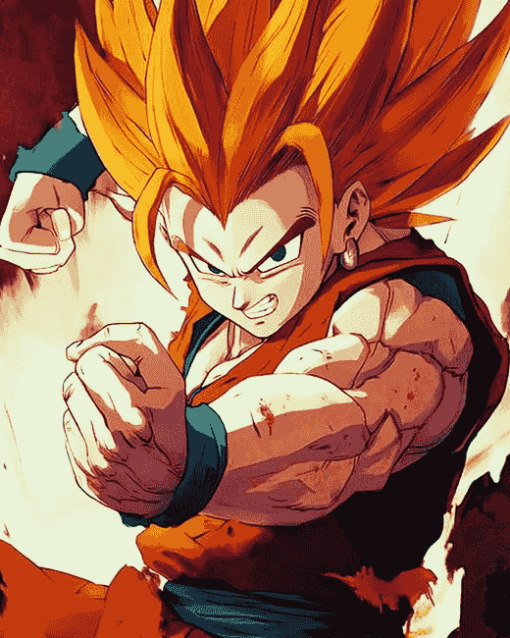 Dragon Ball Z Gogeta Anime Diamond Painting