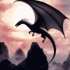 Dragon Fantasy Silhouettes Diamond Painting